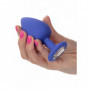 Kit plug anale sex set fallo in silicone dilatatore mini maxi dildo con gioiello