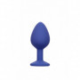 Kit plug anale sex set fallo in silicone dilatatore mini maxi dildo con gioiello