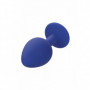 Kit plug anale sex set fallo in silicone dilatatore mini maxi dildo con gioiello