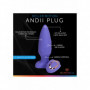 Plug in silicone vibrante massaggiatore anale fallo dilatatore dildo stimolatore