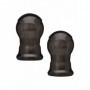 Stimolatore seno a ventosa in silicone nero succhia capezzoli Nipple Sucker set