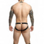 Sospensorio uomo lingerie maschile perizoma sexy abbigliamento intimo eco pelle