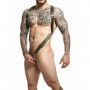 Harness body uomo pettorina con anello in metallo maschile lingerie sexy hot men