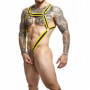 Harness uomo body belts intimo maschile sexy costrittivo con anello metallico