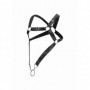 Men body harness intimo uomo hot abbigliamento sexy maschile ecopelle con anello