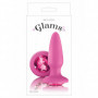 Fallo anale con pietra dilatatore in silicone stimolatore liscio dildo piccolo