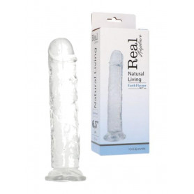 Fallo vaginale anale realistico dildo jelly pene finto piccolo con ventosa 6,5"