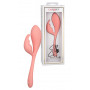 Vibratore rabbit fallo doppio vaginale dildo in silicone stimolatore clitoride