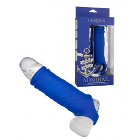 Prolunga per il pene manicotto in silicone estensore maschile guaina con anello