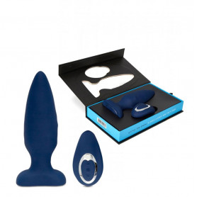 Massaggiatore anale vibrante butt plug in silicone dilatatore anale fallo liscio