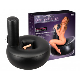 Macchina dell'amore gonfiabile con vibratore reale vaginale anale dildo vibrante