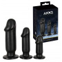 Set fallo anale kit dildo realistico pene finto dilatatore con ventosa mini maxi