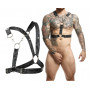 Imbragatura erotica maschile body harness con anello fallico intimo sexy uomo