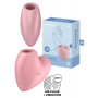 Cutie Heart Stimolatore vibrante a pulsazioni vaginale per clitoride in silicone