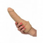 Vibratore vaginale pene finto anale dildo vibrante fallo stimolatore clitoride