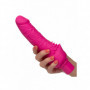 Vibratore vaginale dildo vibrante stimolatore clitoride fallo anale pene finto