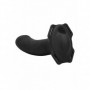 Imbragatura con vibratore vaginale anale fallo vibrante dildo strap on harness