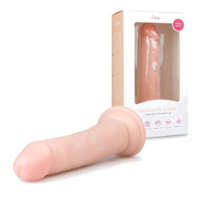 Fallo grande realistico dildo vaginale stimolatore anale con ventosa pene finto