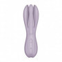 Vibratore triplo stimolatore vaginale clitoride in silicone Satisfyer threesome 2