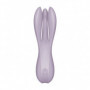 Vibratore triplo stimolatore vaginale clitoride in silicone Satisfyer threesome 2