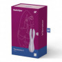 Vibratore triplo stimolatore vaginale clitoride in silicone Satisfyer threesome 2