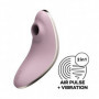 Succhia clitoride vibrante Stimolatore vaginale Satisfyer Vulva Lover 1 Rosa