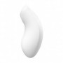 Succhia clitoride vibrante Stimolatore vaginale in silicone Satisfyer Vulva Lover 2 White