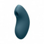 Stimolatore vaginale in silicone succhia clitoride vibrante Satisfyer Vulva Lover 2 blue