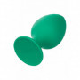 Plug anale kit mini maxi dilatatore verde in silicone 2 pz Cheeky Buttplug