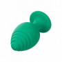 Plug anale kit mini maxi dilatatore verde in silicone 2 pz Cheeky Buttplug