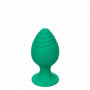 Plug anale kit mini maxi dilatatore verde in silicone 2 pz Cheeky Buttplug