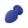 Plug anale blu 2 pz dilatatore mini maxi in silicone Cheeky Buttplug