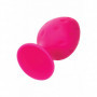 Plug anale fucsia mini maxi dilatatore in silicone 2 pz Cheeky Buttplug
