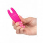 Morsetti vibranti rosa strizza capezzoli Silicone Remote Nipple Clamps