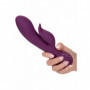 Vibratore rabbit punto G dildo vibrante vaginale stimola clitoride in silicone