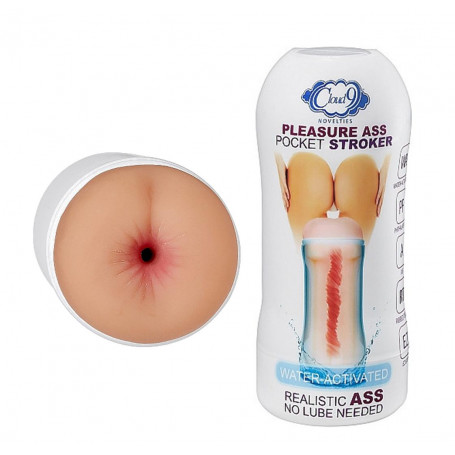 Masturbatore per uomo ano finto Pocket stroker pleasure ass Cloud 9