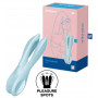 Vibratore vaginale stimola clitoride triplo Satisfyer threesome 1 blue