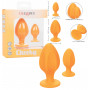 Plug anale 2 pz dilatatore in silicone mini maxi Cheeky Buttplug