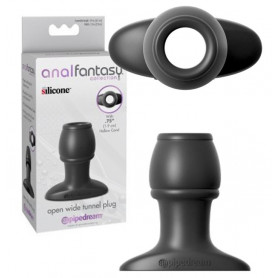 Dilatatore anale aperto Open Wide Tunnel Plug in silicone