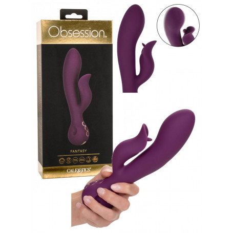 Vibratore vaginale doppio per punto G e clitoride Obsession Fantasy