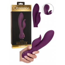 Vibratore rabbit punto G dildo vibrante vaginale stimola clitoride in silicone