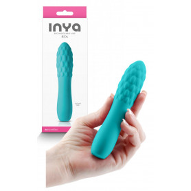 Vibratore vaginale classico in silicone INYA Rita Turchese