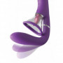 Vibratore vaginale per punto g in silcone con pompa lingua Her Ultimate Pleasure Pro