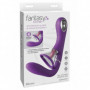 Vibratore vaginale per punto g in silcone con pompa lingua Her Ultimate Pleasure Pro