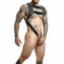 IMBRAGATURA GRIGIO MILITARE DNGEON TOP COCKRING HARNESS MOB