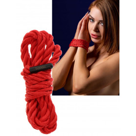 Corda sexy costrittivo Bondage rossa Rope 1.5 meter 7 mm