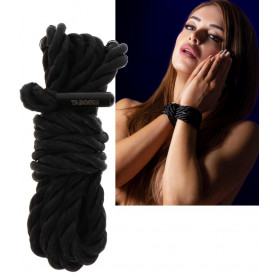 Corda costrittivo Bondage nera Rope 1.5 meter 7 mm