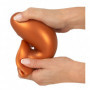 Dilatatore anale grande in silicone Soft Butt Plug with suction cup