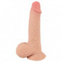 Fallo realistico vaginale anale Dildo with movable Skin