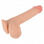 Fallo realistico vaginale anale Dildo with movable Skin